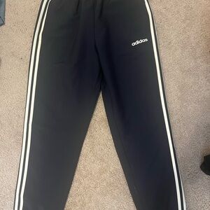 Vintage Adidas Navy Track Pants with White Accents